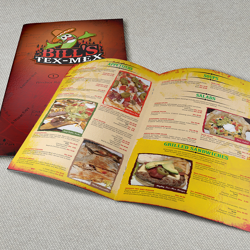 Why Restaurant Menu Designs Should Accentuate the Core Theme?